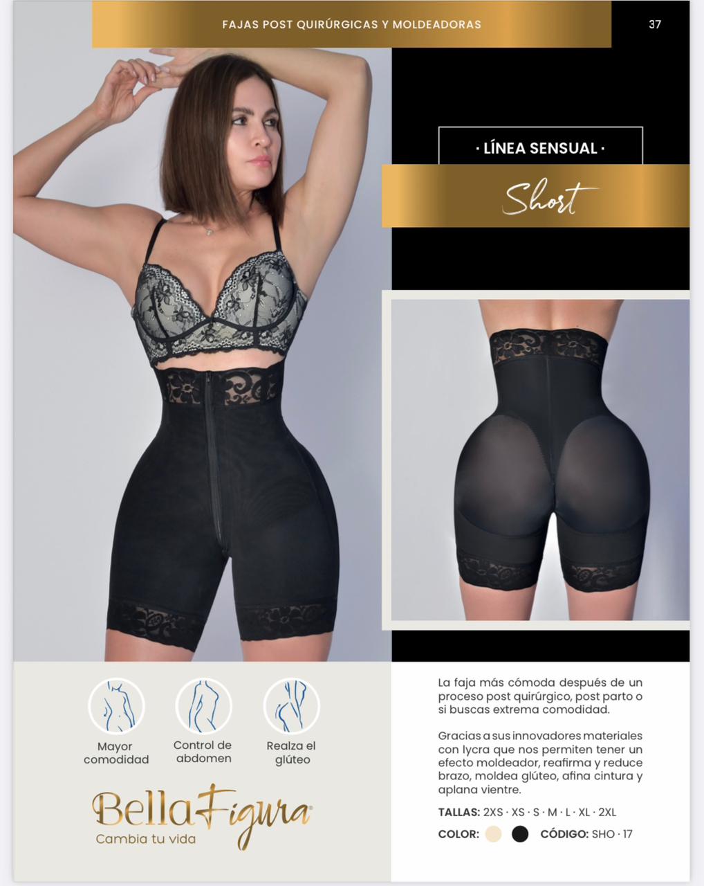 Short reloj de arena
