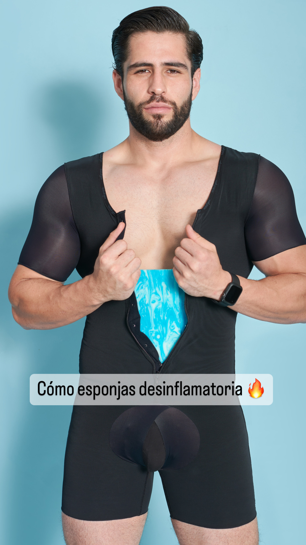 Esponja desinflamatoria
